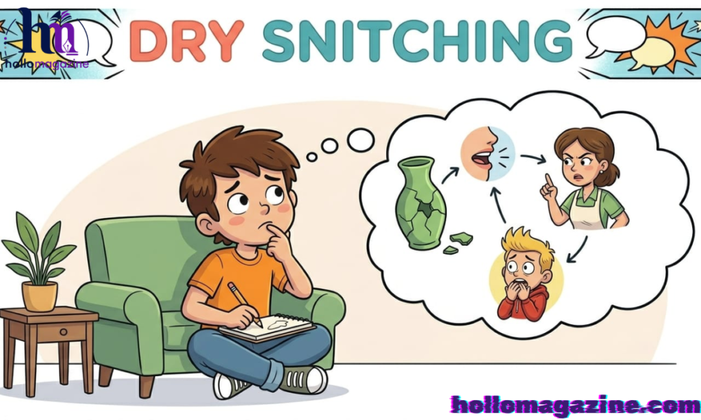 Dry Snitching in Real Life