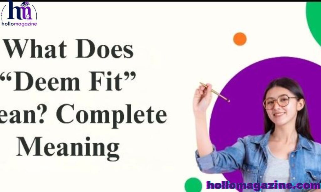How Minds Process Deem Fit