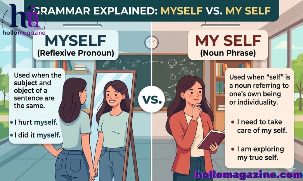 Incorrect Uses of “Myself” (Very Common!)
