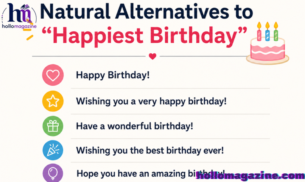Natural Alternatives to “Happiest Birthday”