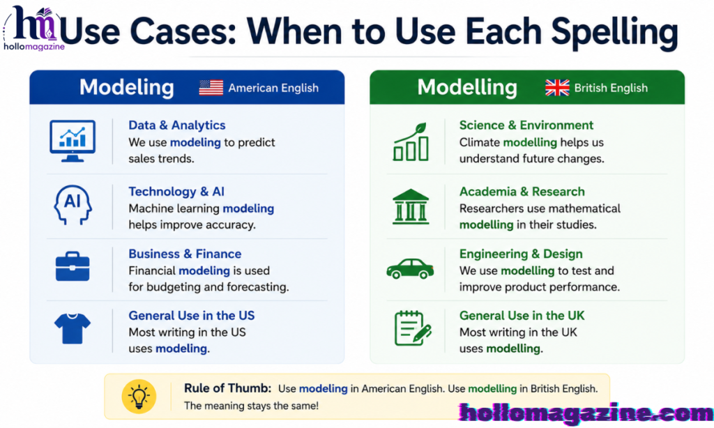 Use Cases: When to Use Each Spelling