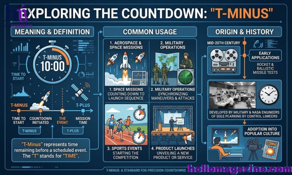 Why “T minus” became popular