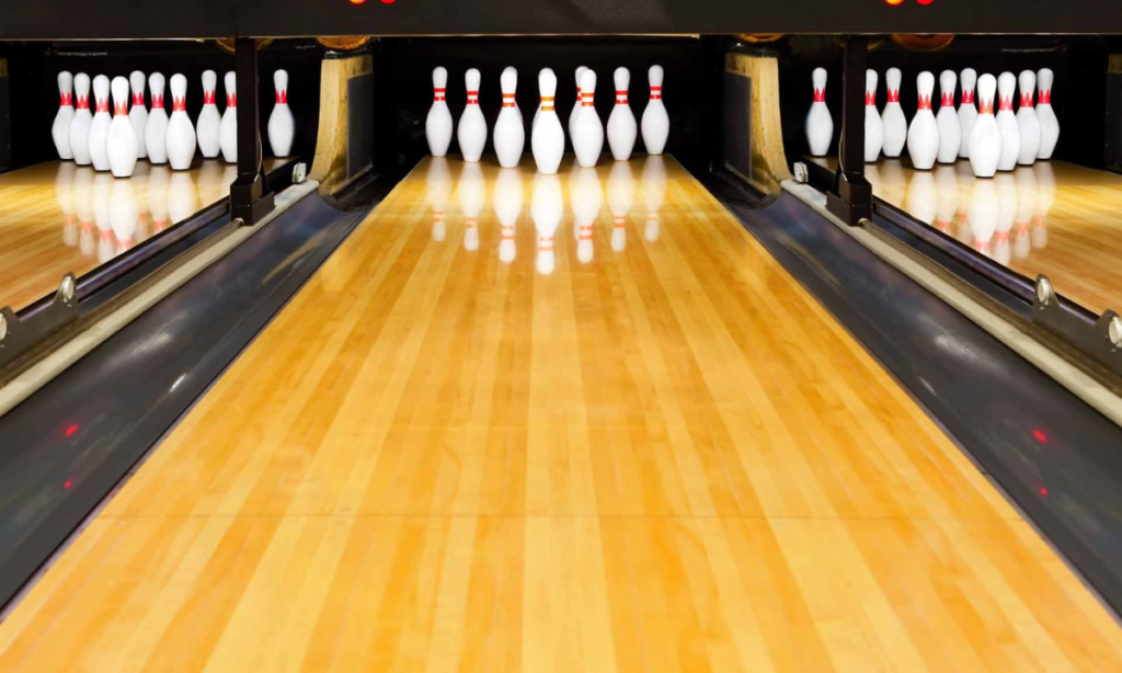 1 and 1/3 of a Bowling Lane