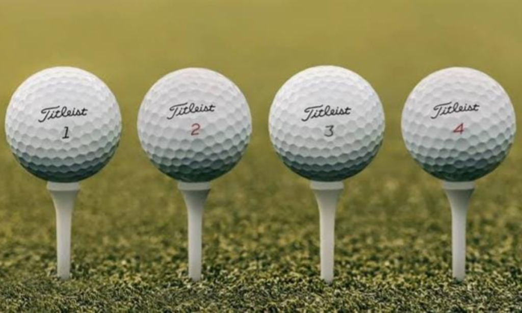 4x Golf Balls