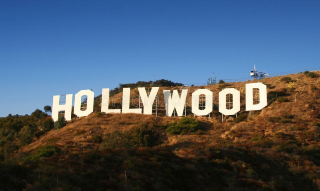 Twice the Hollywood Sign