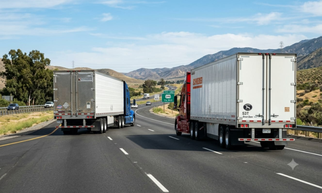 Two Semi-Trailers