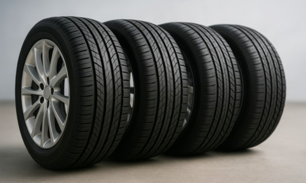 An Average Car Tyre