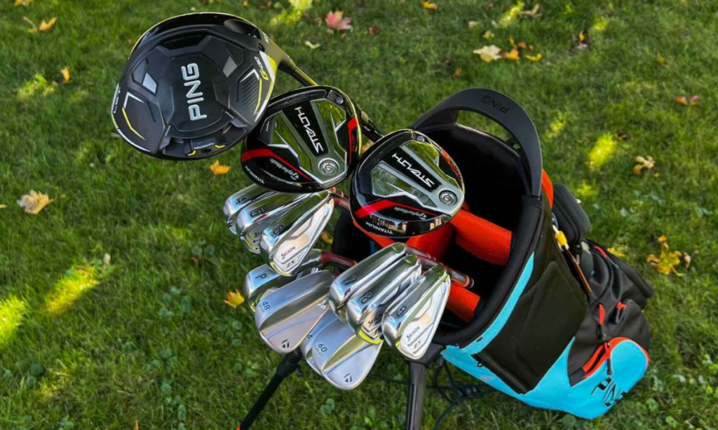 Full Golf Bag with Clubs